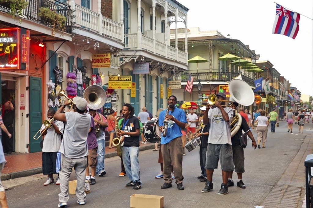 Jazz it up on the New Orleans summer streets