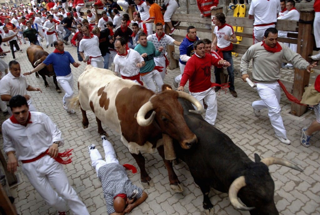 San Fermin Fiesta In Pamplona